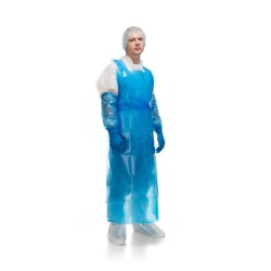 Фартук HACCPER Evatex, 200 мкм, 1500х830мм (1 шт.) Синий / 730215