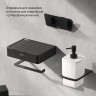 Двойной крючок для полотенец AM.PM Inspire 2.0 Черный / A50A35622