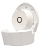 Диспенсер для туалетной бумаги в больших и средних рулонах пластик белый Veiro / JUMBO