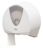 Диспенсер для туалетной бумаги в больших и средних рулонах пластик белый Veiro / JUMBO
