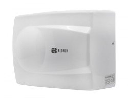 Сушилка для рук Bionik 1500 Вт пластик белый / BK4006