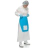 Фартук HACCPER Evatex DUO (двусторонний) 1500х830 мм, 100 мкм (30 шт.) Белый | синий / 200110