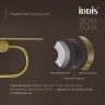 Держатель туалетной бумаги IDDIS нерж. сталь с полочкой Матовое золото / DUNMGC0i43