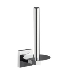 Держатель туалетной бумаги и бумажного полотенца вертикальный GFmark Хром / 84008