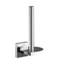 Держатель туалетной бумаги и бумажного полотенца вертикальный GFmark Хром / 84008