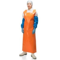 Фартук HACCPER Evatex DUO (двусторонний) 1500х830 мм, 100 мкм (30 шт.) Оранжевый | черный / 200115