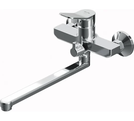 Смеситель для ванны и душа AM.PM X-Joy, излив 300 мм Хром / F85A90000