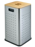 Корзина перфорированная для белья WeltWasser NANSY MT 35L Матовая сталь / 10000013378