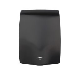 Сушилка для рук HOR-3009 BLACK / нержавеющая сталь / сенсор / HEPA / биохим. фильтр / 1000 Вт / черный