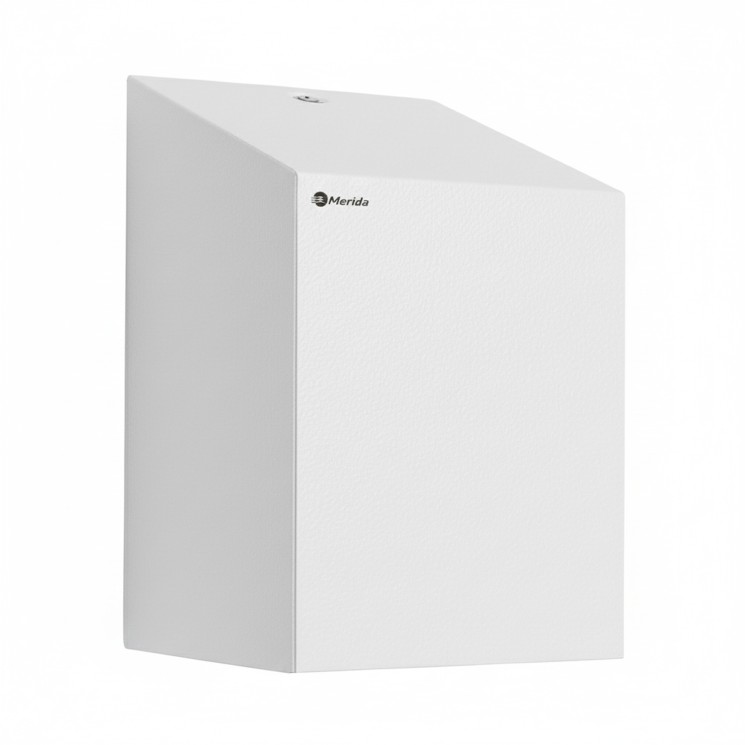 Диспенсер для бумажных полотенец с центр. вытяжкой MERIDA STELLA R металл Белый / CSB101.R