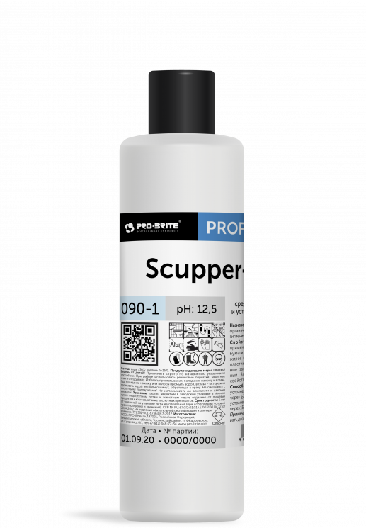Жидкий препарат Pro-Brite 090 SCUPPER-KROT / для устранения засоров в сточных трубах