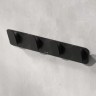 4 крючка для полотенец на планке AM.PM Inspire 2.0 Черный / A50A35922