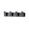4 крючка для полотенец на планке AM.PM Inspire 2.0 Черный / A50A35922