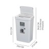 Сенсорное мусорное ведро EKO HANA SMART 50 л белый / EK6226-50L-WH 