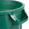Контейнер для мусора Rubbermaid BRUTE 37,9 л с вентиляционной системой Зеленый / FG261000DGRN