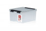 002-00.07 Rox Box Контейнер с крышкой 2 прозрачный 21х17х10 см