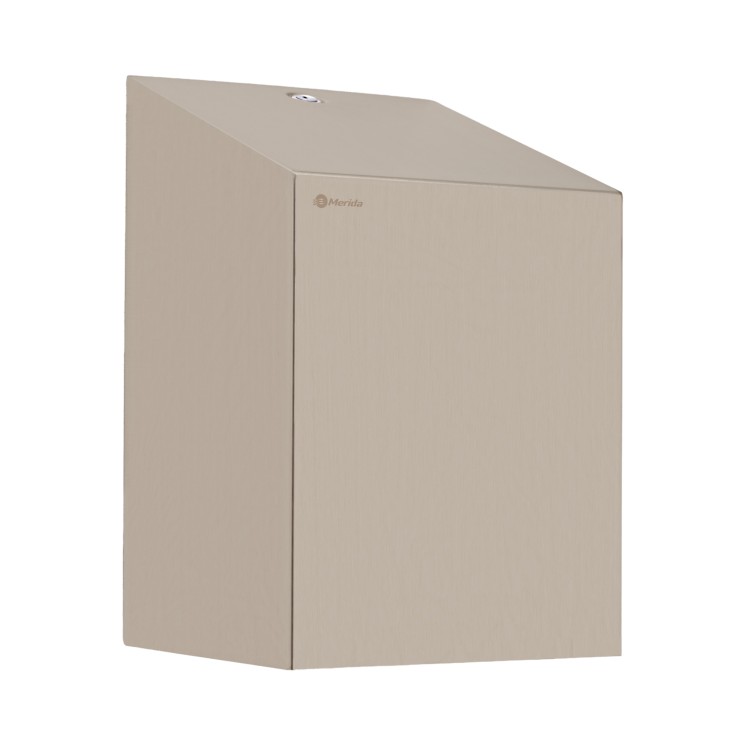 Диспенсер для бумажных полотенец с центр. вытяжкой MERIDA STELLA R металл Антифингер / CSA101.R