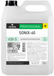 Дезодоратор мусорных баков Pro-Brite 635-5 SONIX 60 / для удаления гнилостных запахов / 5 л