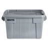 Контейнер прямоугольный с крышкой Rubbermaid BRUTE 77,5 л Серый / FG9S3100GRAY