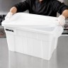 Контейнер прямоугольный с крышкой Rubbermaid BRUTE 77,5 л Белый / FG9S3100WHT