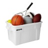 Контейнер прямоугольный с крышкой Rubbermaid BRUTE 77,5 л Белый / FG9S3100WHT