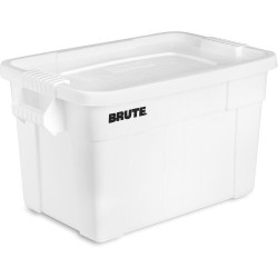 Контейнер прямоугольный с крышкой Rubbermaid BRUTE 77,5 л Белый / FG9S3100WHT