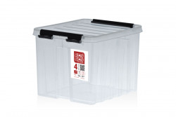 004-00.07 Rox Box Контейнер с крышкой 4л прозрачный 21х17х18 см