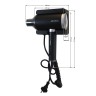 Фен настенный Ksitex 2000W пластик черный / F-2000B-JET