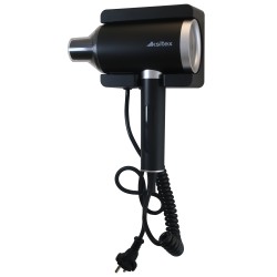 Фен настенный Ksitex 2000W пластик черный / F-2000B-JET