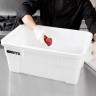 Контейнер прямоугольный с крышкой Rubbermaid BRUTE 53 л Белый / FG9S3000WHT