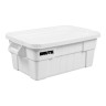 Контейнер прямоугольный с крышкой Rubbermaid BRUTE 53 л Белый / FG9S3000WHT