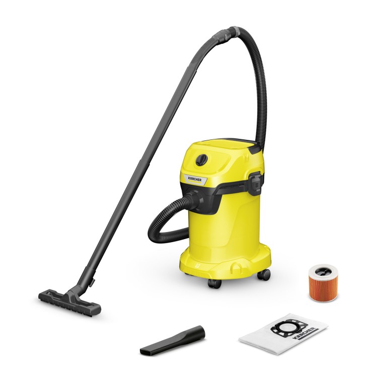 Хозяйственный пылесос KARCHER WD 3 V-19/4/20 / 1.628-107    