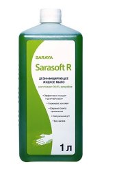 17841 Дезинфицирующее жидкое мыло Saraya Sarasoft R / 1 л (шт.)