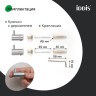 Комплект крючков IDDIS одинарные металл упак (2шт.) Хром матовый / PET2SS2i41