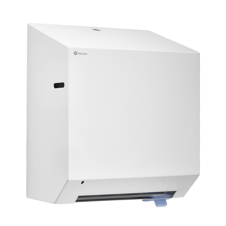 Диспенсер для бумажных полотенец Merida STELLA R автомат металл Белый / CSB302.R