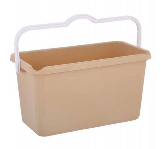 Ведро хозяйственное Klimi 14 л пластик Бежевый / М1029