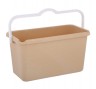 Ведро хозяйственное Klimi 14 л пластик Бежевый / М1029