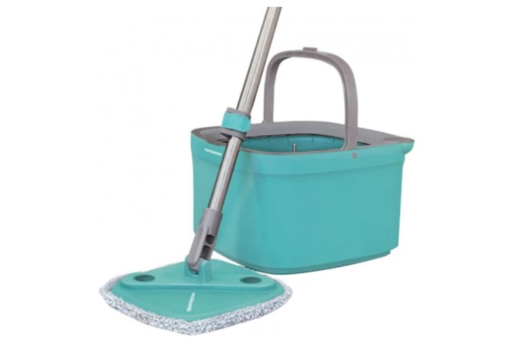 Набор для уборки пола HAUSMANN Niagara (швабра + ведро с системой отжима) / HM-S-01 