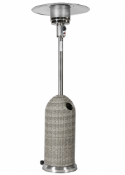 Уличный газовый обогреватель Ställeh Kotte Rattan Серый / Kotte Rattan Grey