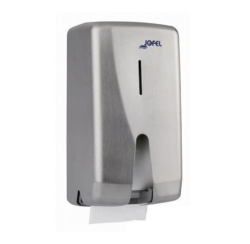 Диспенсер туалетной бумаги Jofel на 2 рулона металл хром / AF55501