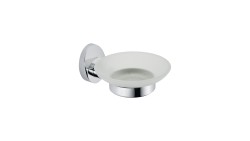 Мыльница стекло Fixsen Europa Хром / FX-21808