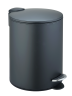Ведро для мусора педальное WeltWasser BETTA BL 5L Черный матовый / 10000013383