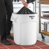 Контейнер для мусора Rubbermaid BRUTE 75,7 л с вентиляционной системой Белый / FG262000WHT