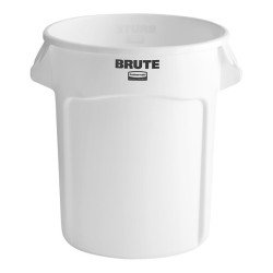 Контейнер для мусора Rubbermaid BRUTE 75,7 л с вентиляционной системой Белый / FG262000WHT