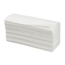Бумажные листовые полотенца Z-сложения Klimi Z250, арт.271183 (пач.)
