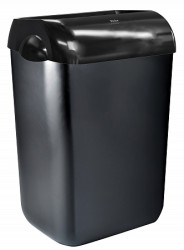 Корзина для мусора Veiro Professional с крышкой 43 л, черная (A7415032S) / MaxBIN-B 