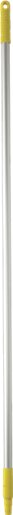 Ручка из алюминия Vikan D25 мм, 1460 мм желтая / 29596