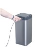 Мусорное ведро сенсорное перезаряжаемое EKO 20 л, благородная сталь / EK9208 RGMT-20L