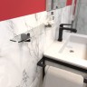 Полка стеклянная Fixsen Trend Черный / FX-97803 Полка стеклянная Fixsen Trend Черный / FX-97803