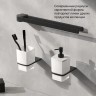 Дозатор для мыла AM.PM Inspire V2.0 настенный стеклянный Черный / A50A36922